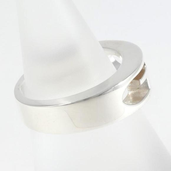 Gucci Double G Silver Ring, Ring Box, Bag, Total Weight 6.5g - Picture 2 of 8